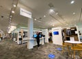 The Custom Closet order and display area at The Container Store retail organizing store