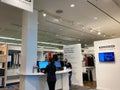 The Custom Closet order and display area at The Container Store retail organizing store