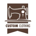 Custom clothing making clothes at atelier by dressmaker