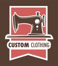 Custom clothing tailor services sewing machine handmade clothes