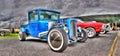 1931 Custom designed blue pick-up truck