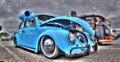 Custom designed VW Beetle with swamp cooler