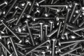 Custom hex head bolt thread Royalty Free Stock Photo