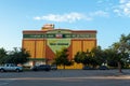 Custom Hitches U-Haul building in Oklahoma City downtown Royalty Free Stock Photo