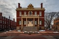 Salem, USA- March 03, 2019: Custom House at the Salem Maritime National Historic Site NHS in Salem, Massachusetts, USA. This Royalty Free Stock Photo