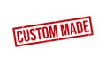 Custom Made Rubber Stamp. Custom Made Grunge Stamp Seal Vector Illustration Royalty Free Stock Photo