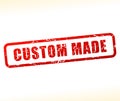 Custom made stamp Royalty Free Stock Photo