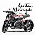 Custom motorcycle banner