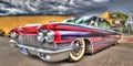 Custom painted 1960s American Cadillac