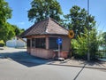 Custom post in Gailingen am Hochrhein. Royalty Free Stock Photo