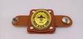 custom scout hasduk ring with wosm logo