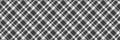 Custom tartan vector background, real check plaid pattern. Industry seamless textile fabric texture in vintage gray and grey