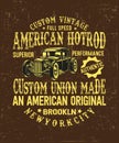 Custom Vintage Full Speed American Hotrod