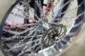 Custom wheel with spokes chains for bicycle