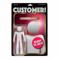 Customer Action Figure Toy Find New Client Buyer Royalty Free Stock Photo