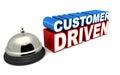 Customer driven business Royalty Free Stock Photo