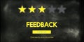 Customer Feedback Comment Vote Review Results Concept