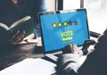 Customer Feedback Comment Vote Review Results Concept Royalty Free Stock Photo