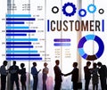 Customer Market Business Corporate Target Concept