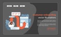 Customer onboarding concept. Efficient digital