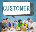 Customer Purchaser Satisfaction Consumer Service Concept Royalty Free Stock Photo
