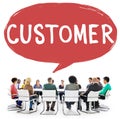 Customer Purchaser Satisfaction Consumer Service Concept Royalty Free Stock Photo