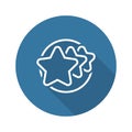 Customer Rating Line Icon.