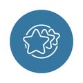 Customer Rating Line Icon