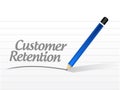 customer retention message sign