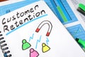 Customer retention. Royalty Free Stock Photo