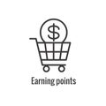 Customer Rewards Icon - Money Concept and Reward / Discount Image