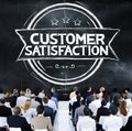 Customer Satisfaction Support Service Quality Concept Royalty Free Stock Photo