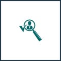 customer search isolated icon. customer search design element