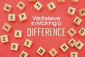 Customer Service - We beleive in making a difference