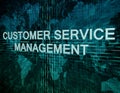 Customer Service Management Royalty Free Stock Photo