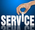 Customer service concept Royalty Free Stock Photo