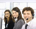 Customer service operators Royalty Free Stock Photo