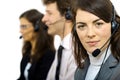 Customer service operators Royalty Free Stock Photo