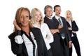Customer service representatives Royalty Free Stock Photo