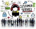 Customer Service Support Assistance Service Help Guide Concept Royalty Free Stock Photo