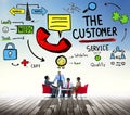 Customer Service Support Solution Assistance Aid Concept Royalty Free Stock Photo