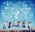 Customer Service Support Solution Assistance Aid Concept Royalty Free Stock Photo