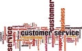 Customer Service word cloud