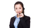 Customer services officer Royalty Free Stock Photo