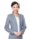 Customer services officer Royalty Free Stock Photo