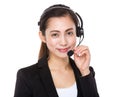 Customer services officer Royalty Free Stock Photo