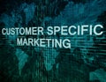 Customer Specific Marketing