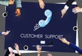 Customer Support Assistance Help Advice Client Concept Royalty Free Stock Photo
