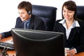 Customer support representatives Royalty Free Stock Photo