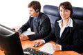 Customer support representatives Royalty Free Stock Photo